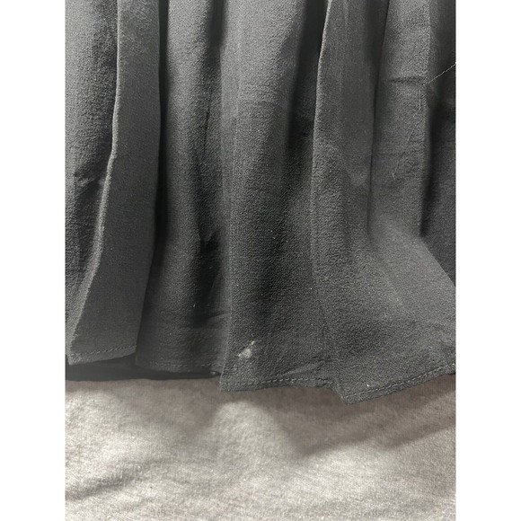 Lilly Pulitzer Black Gold Julie Chiffon Strapless Formal Dress Size 8 - Picture 6 of 11